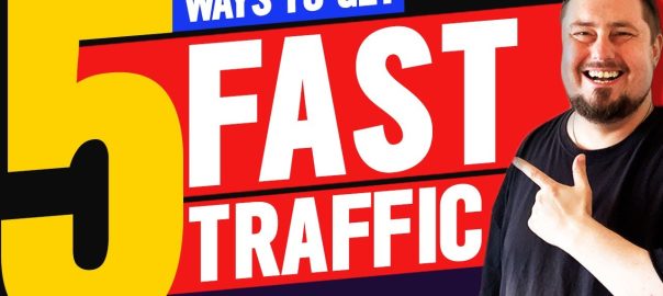 FAST Traffic: My 5 Best Sources For Super-Quick Traffic