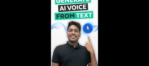 How to Generate Your Own Voice - Text to Speech